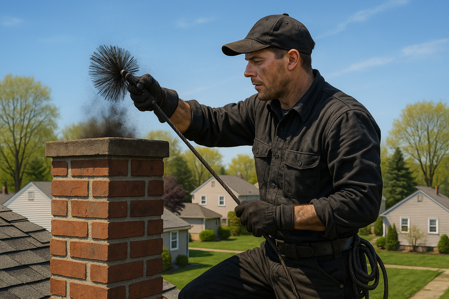 Chimney sweep in Stamford, CT